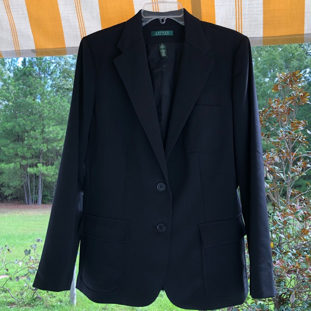 Navy blue blazer